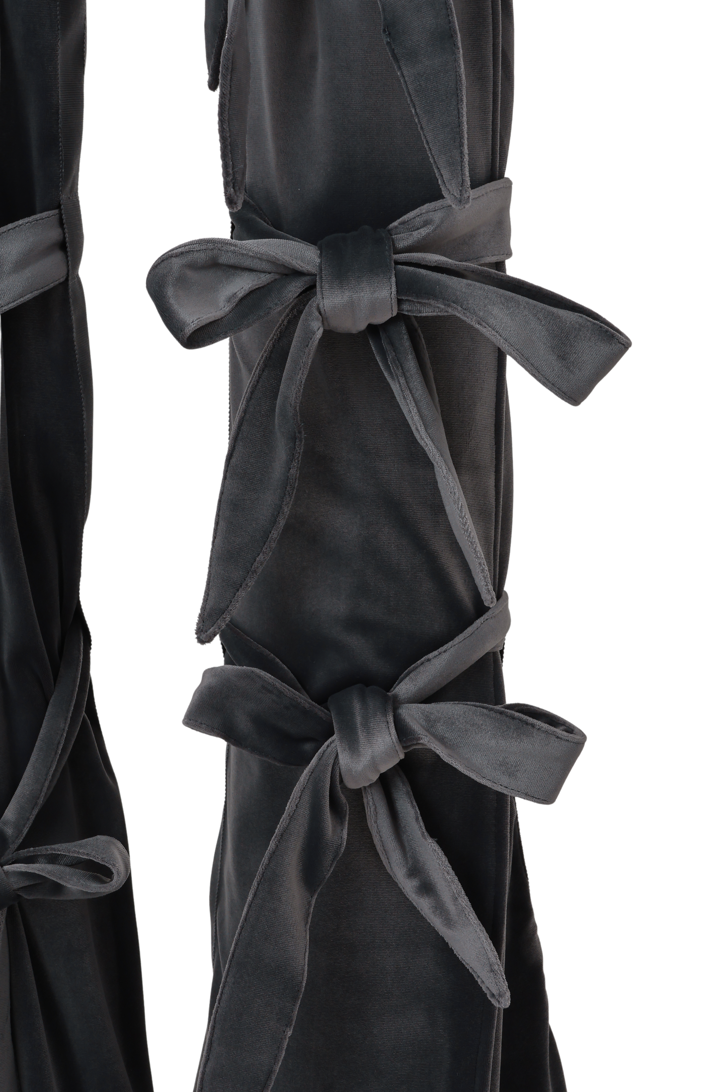 Slit ribbon pants