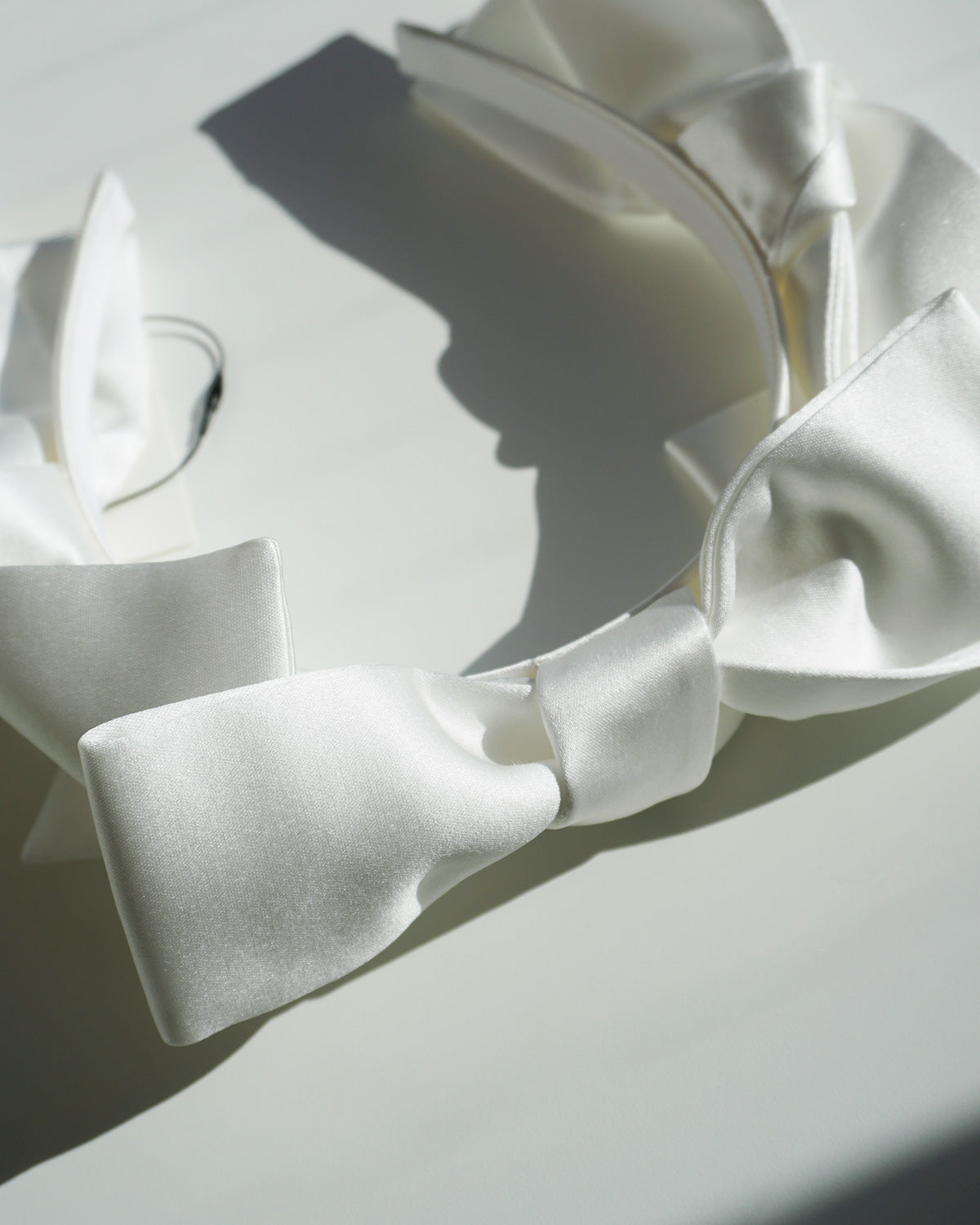 satin ribbon headband