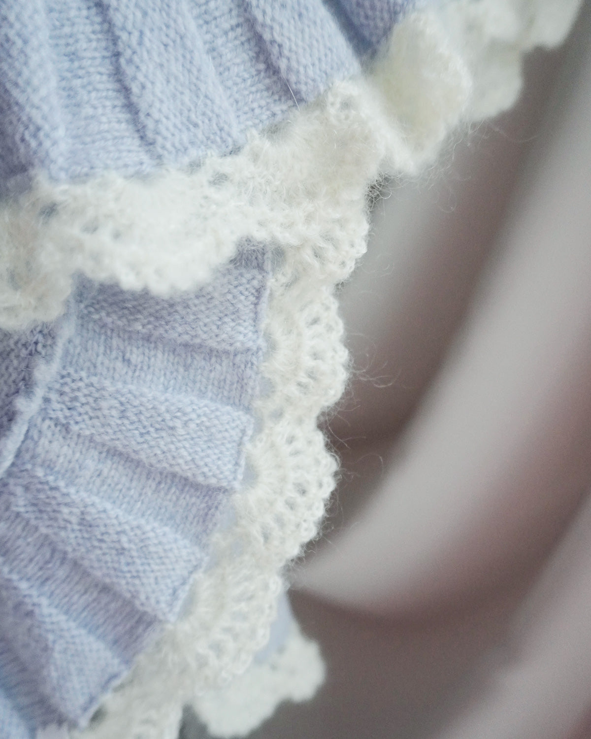 Ruffle Knit Stole