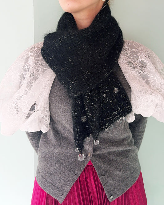 Dreamy mohair muffler