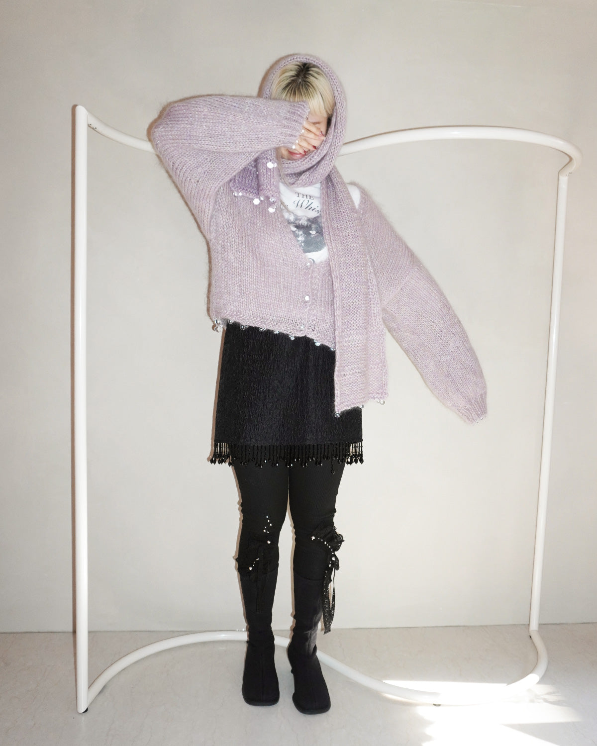 Dreamy mohair cardigan