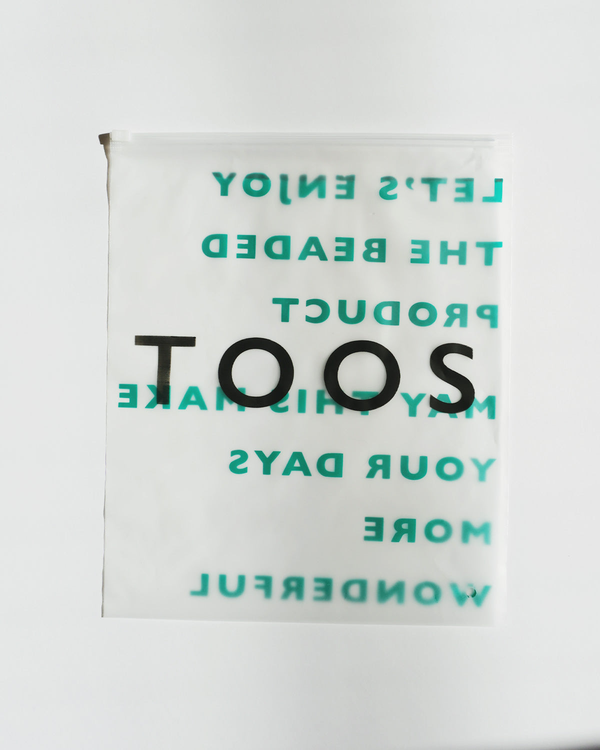 3way chain bag Mini flower clear