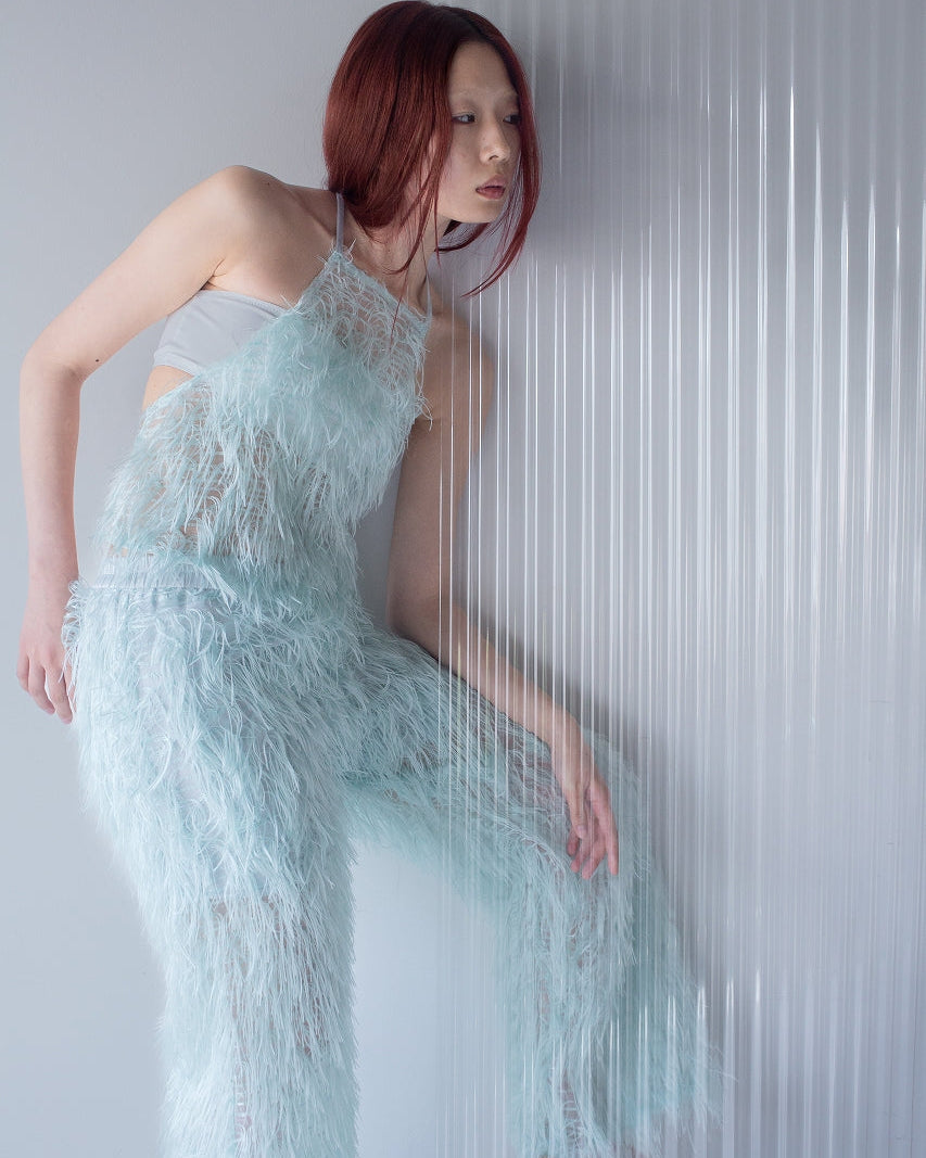 Feather wide pants