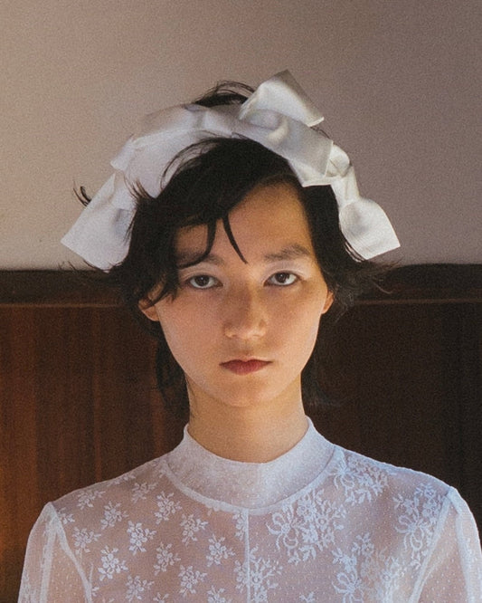 satin ribbon headband