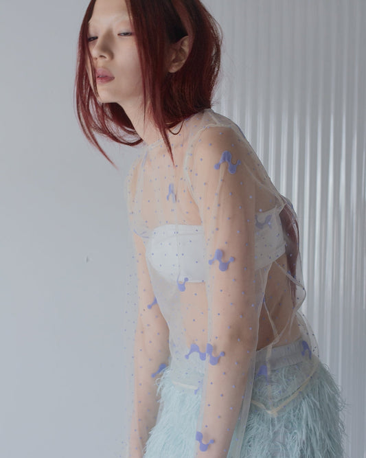tulle top motif