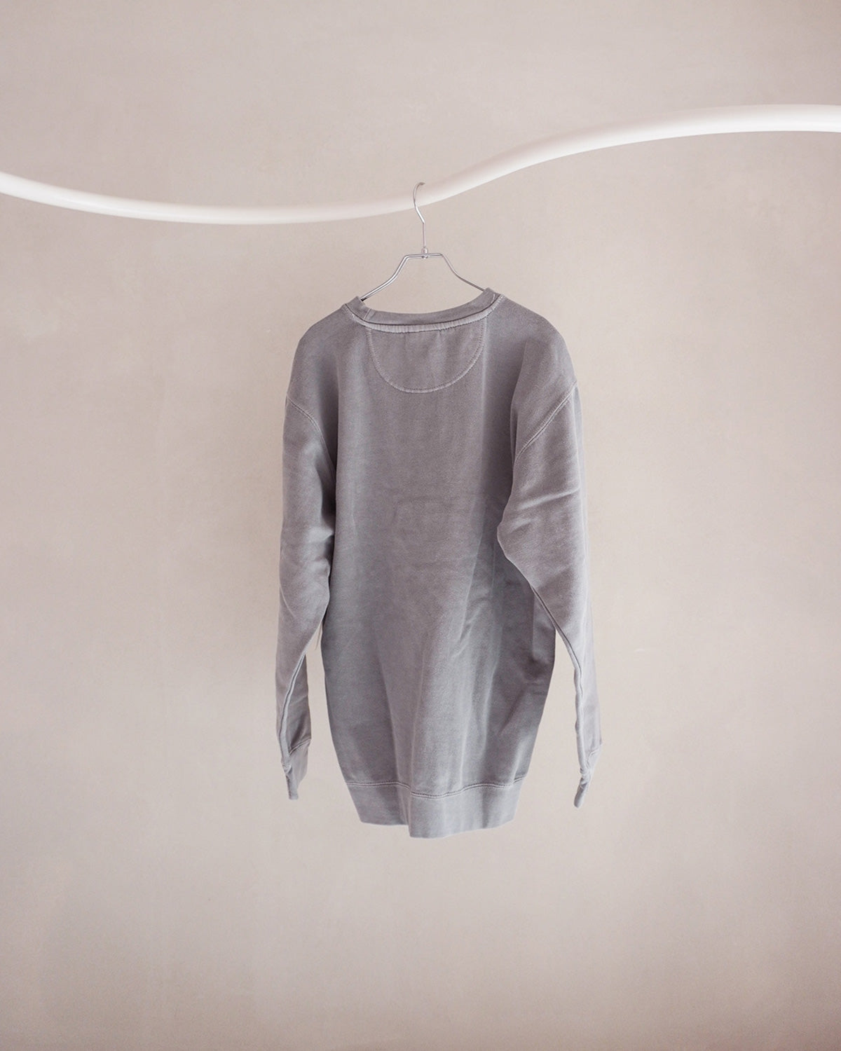Remake sweat - front Gray