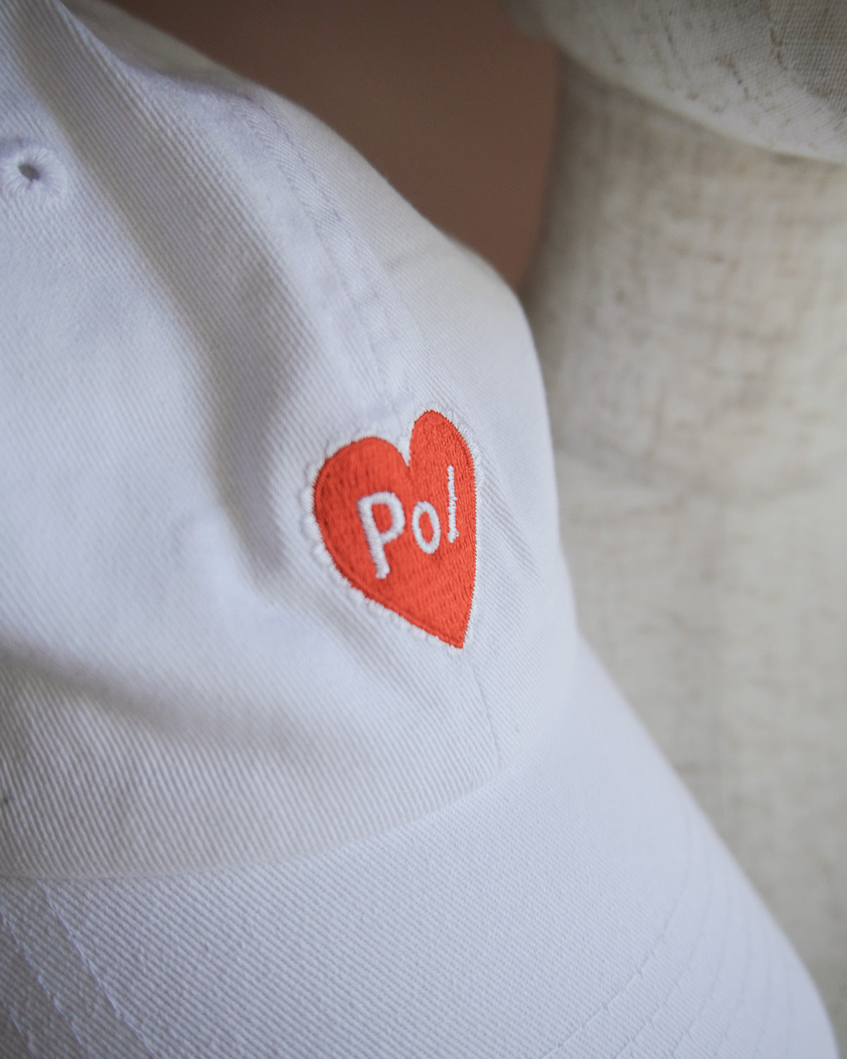【3月お届け予約商品】Poi embroidery cap