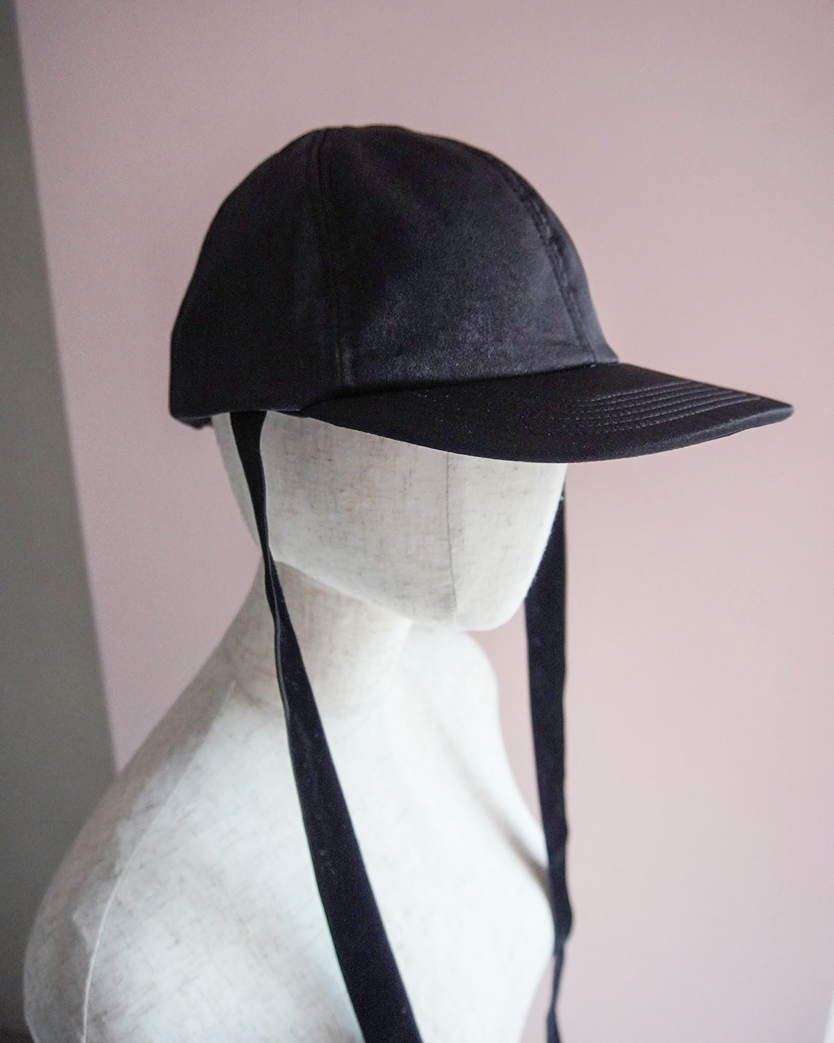 puff ribbon cap