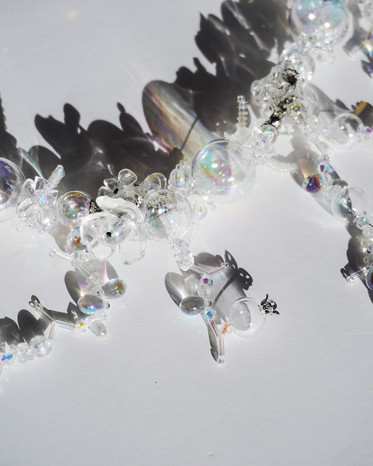 Clear Glass Necklace