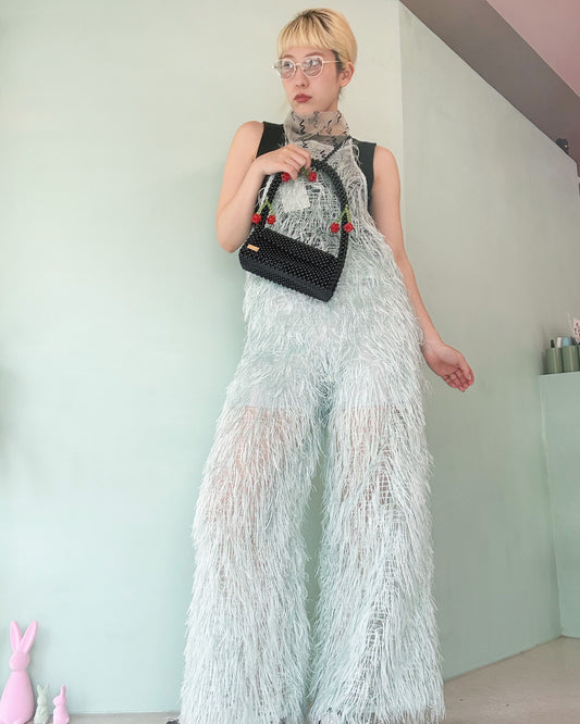Feather wide pants