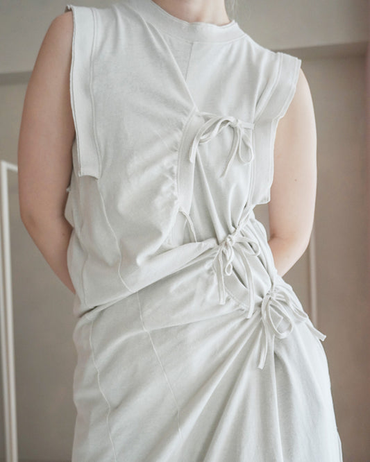 High slit cut dress