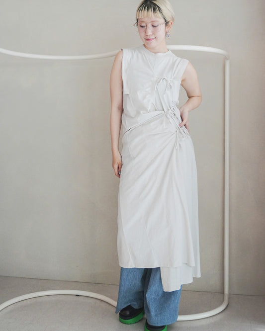 High slit cut dress