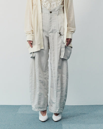 Military shrink pants Greige