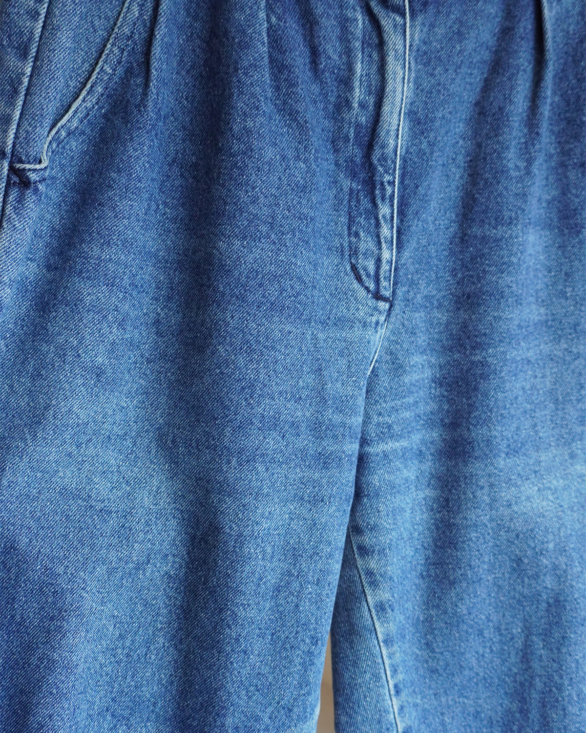 サイドゴムジーンズ