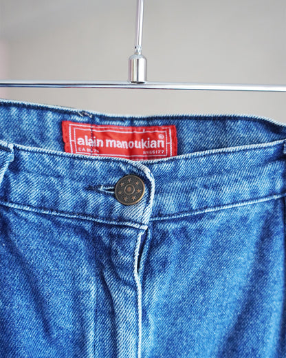 サイドゴムジーンズ