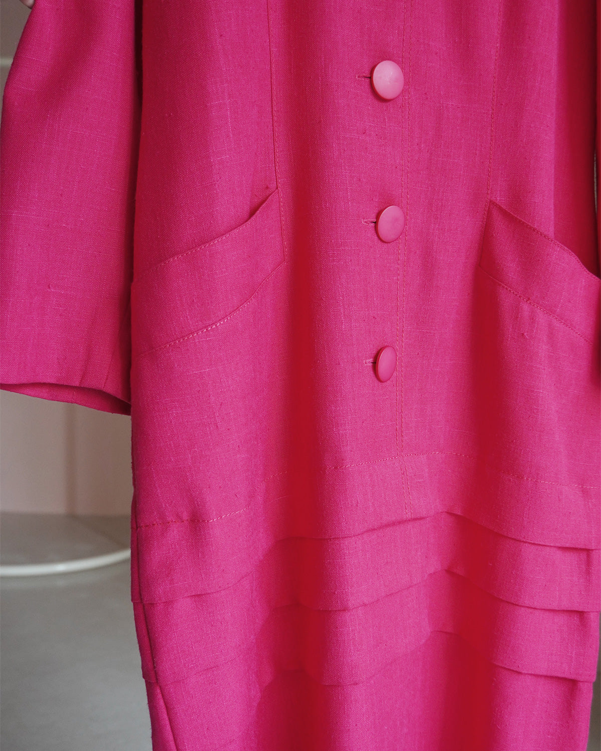 フューシャピンクワンピース