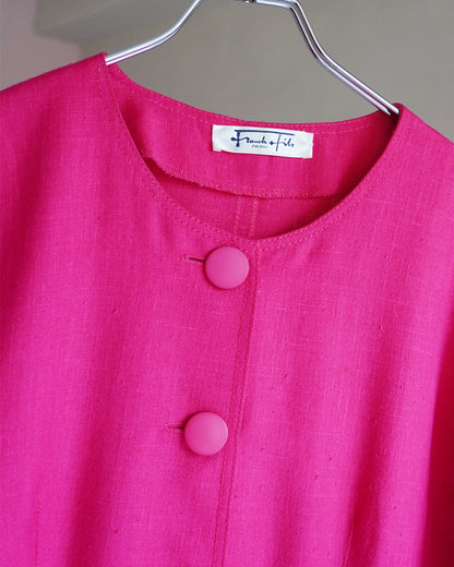 フューシャピンクワンピース