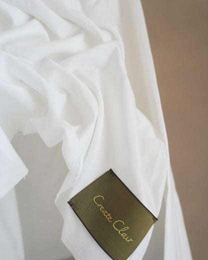 Remake short shirt (white)