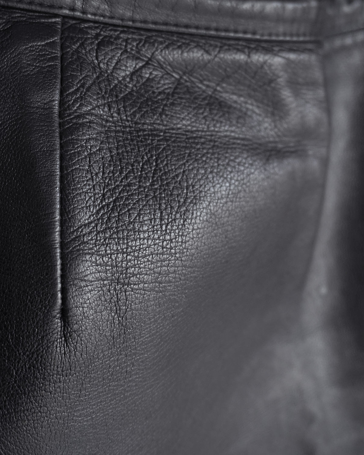 アニエスべー レザースカート