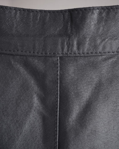 レザーミニスカート