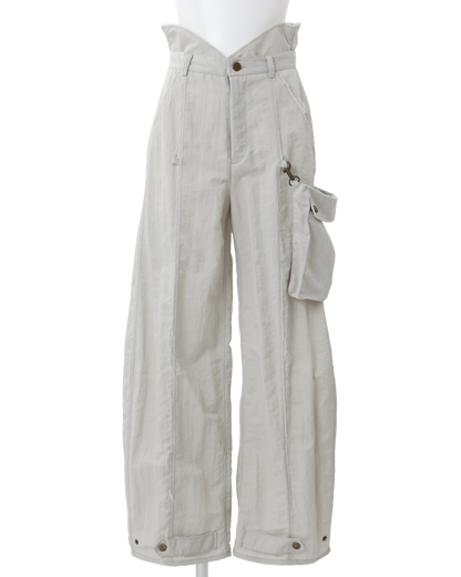 Military shrink pants Greige