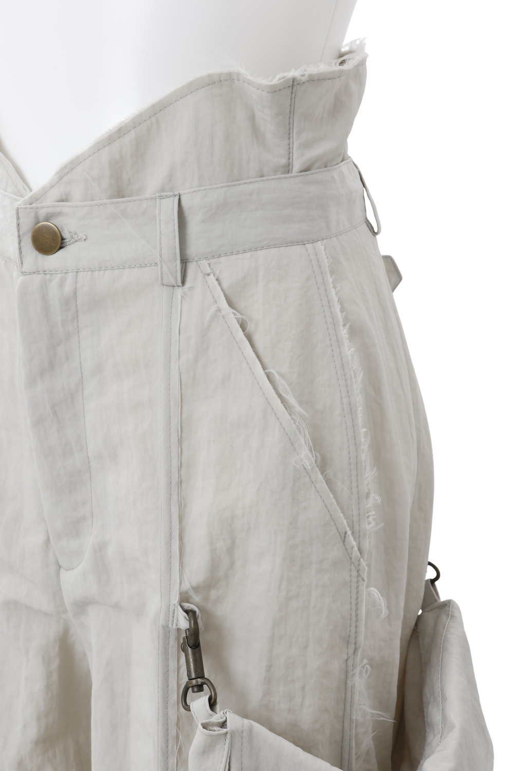 Military shrink pants Greige