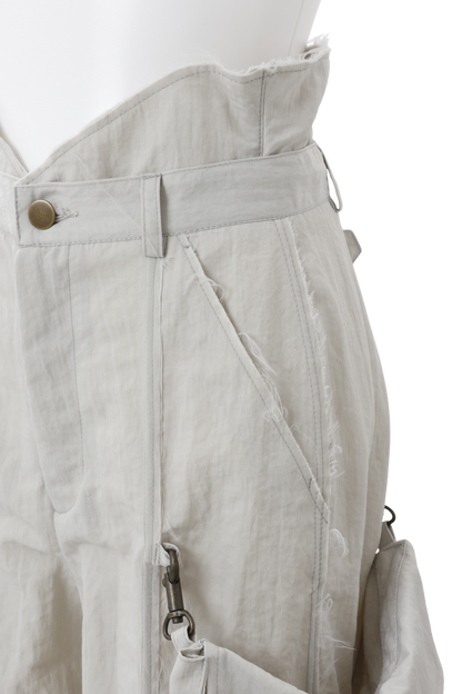 Military shrink pants Greige