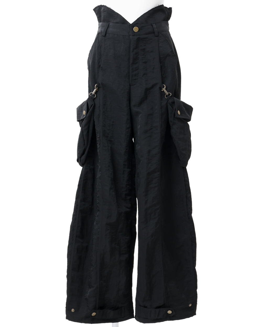 Military shrink pants Black