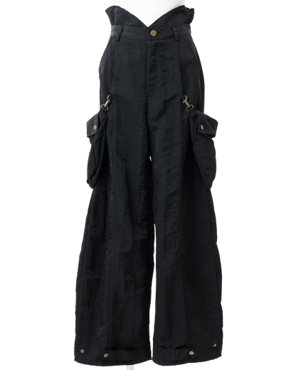 Military shrink pants Black