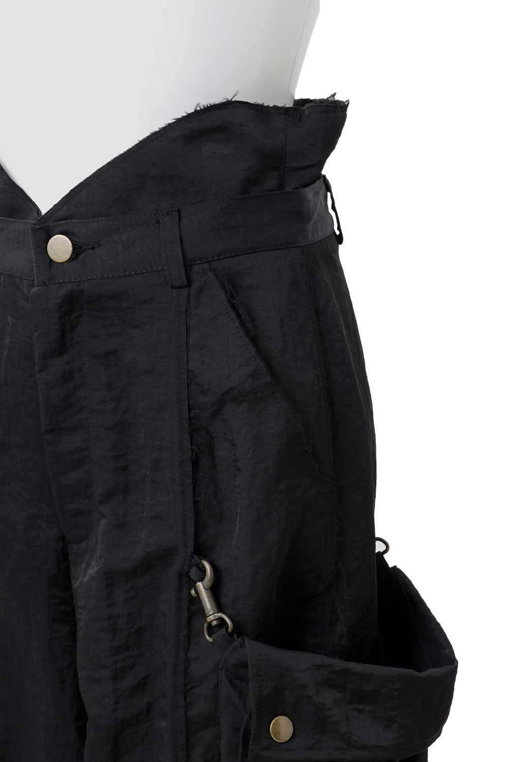 Military shrink pants Black