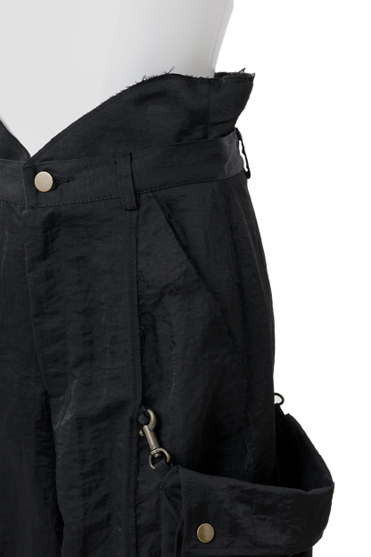 Military shrink pants Black