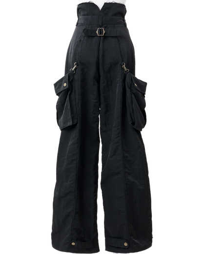 Military shrink pants Black