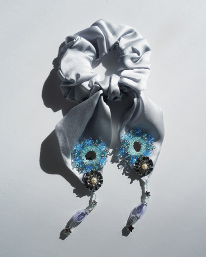 Bijoux Silk Ribbon ChouChou【light blue】