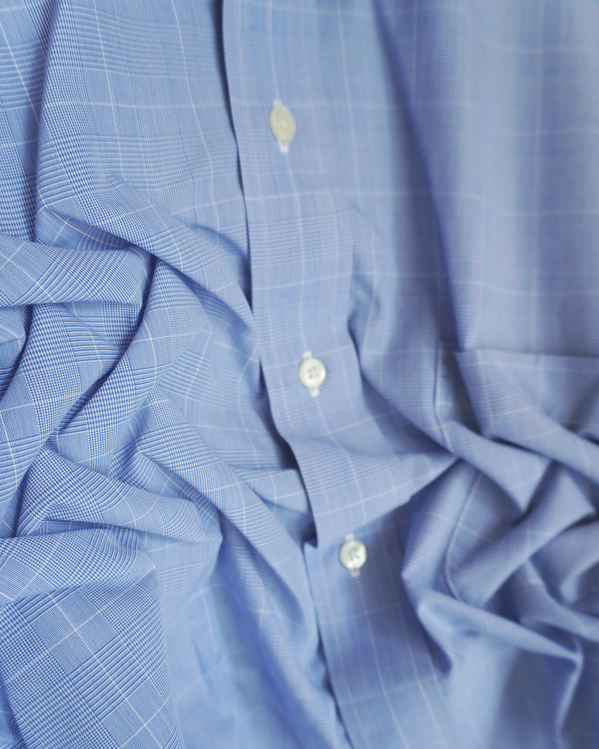 Remake short shirt (blue)