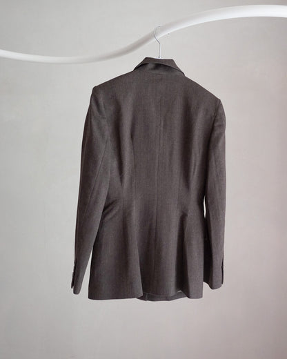 Striped Wool Jacket