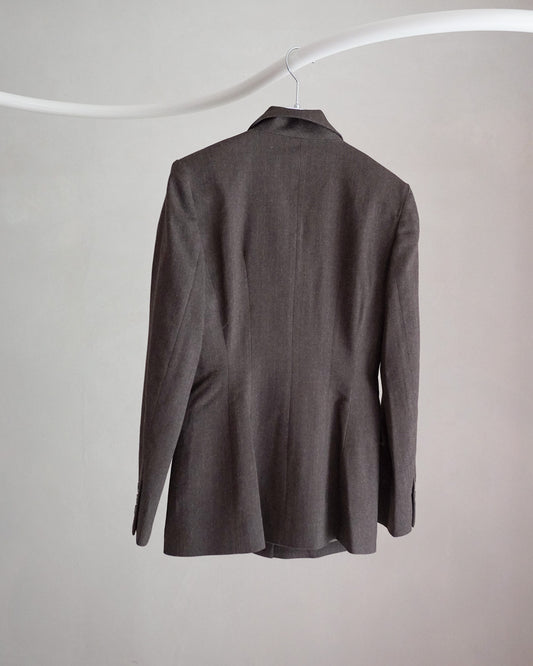 Striped Wool Jacket