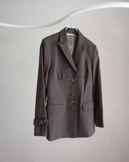 Striped Wool Jacket