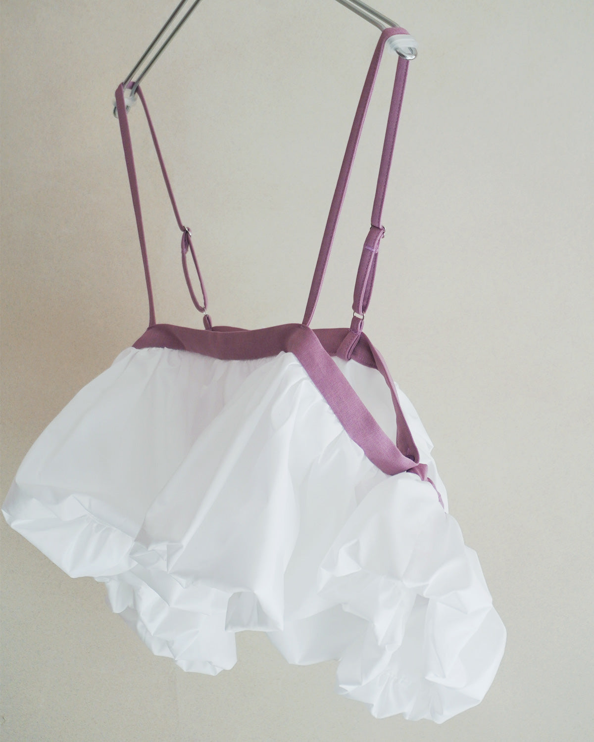 frill bustier skirt