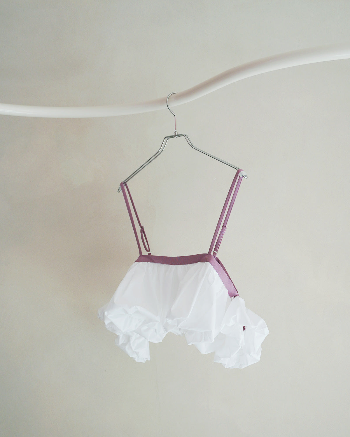 frill bustier skirt