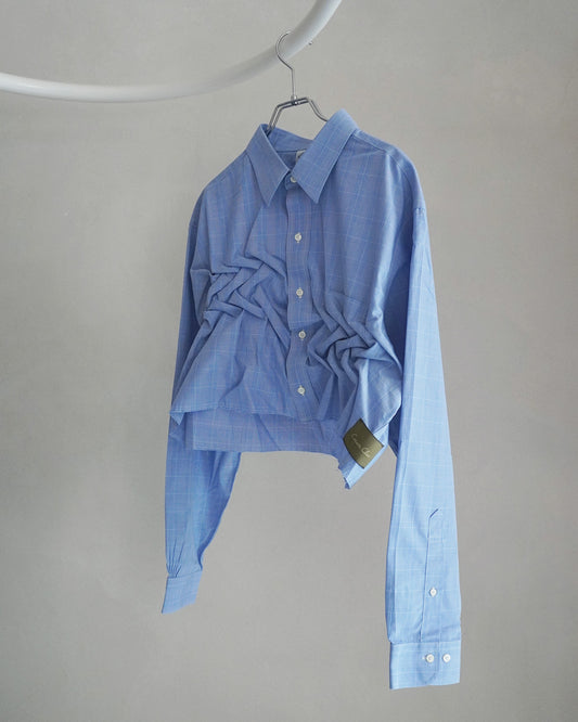 Remake short shirt (blue)