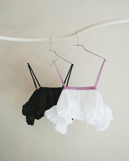frill bustier skirt