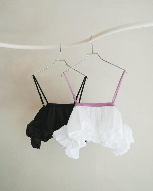 frill bustier skirt