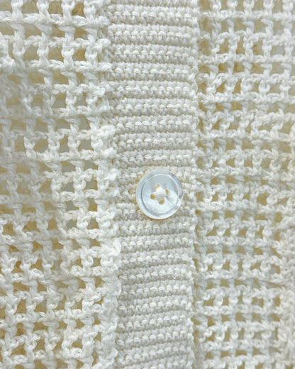 Lily of the Valley Hand-knit Cardigan