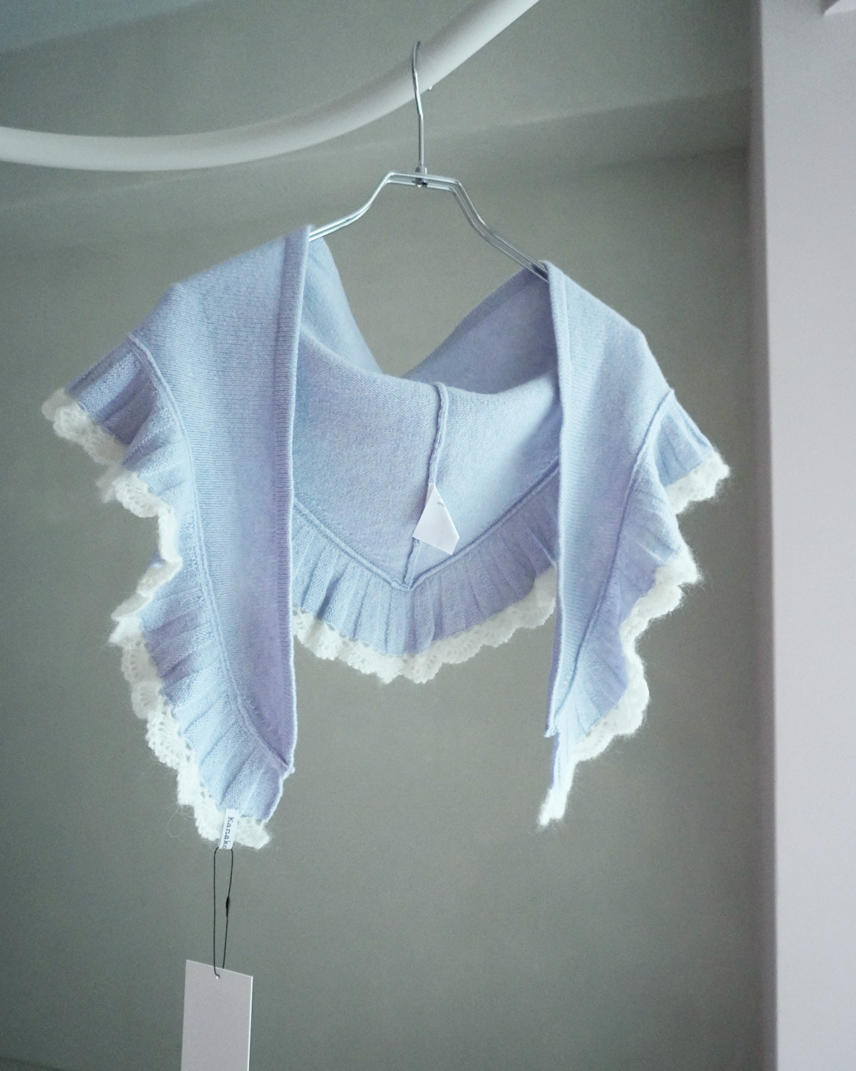 Ruffle Knit Stole