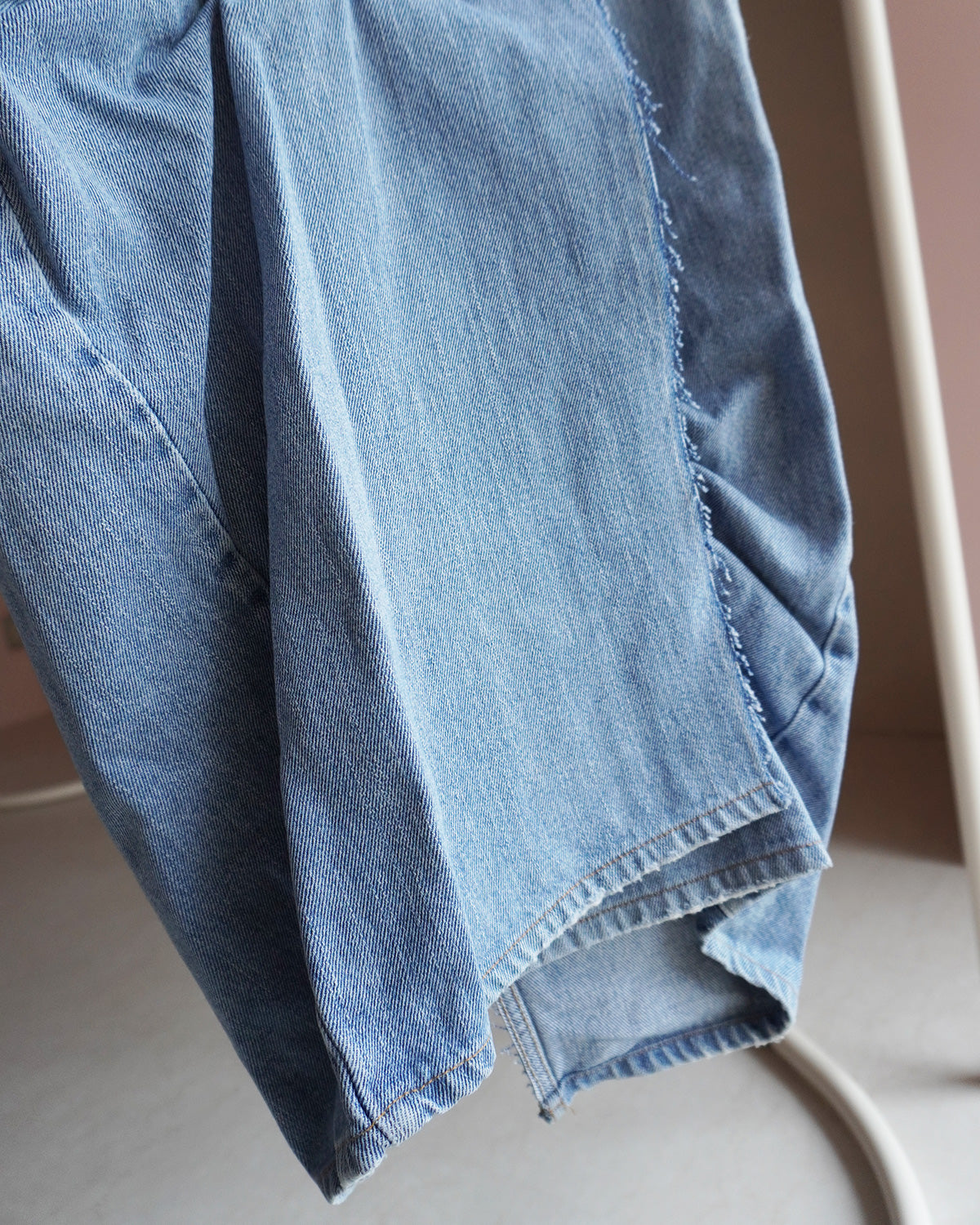 Remake denim skirt【S】