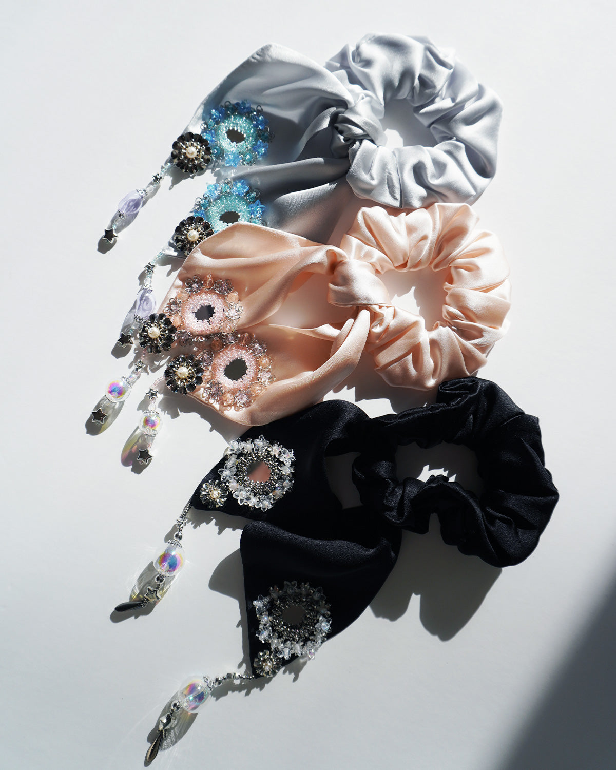 Bijoux Silk Ribbon ChouChou【light blue】
