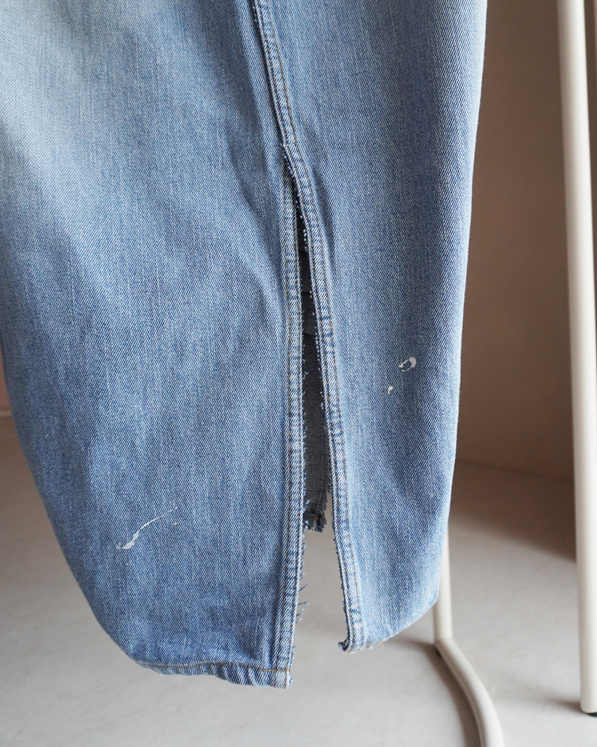 Remake denim skirt【S】