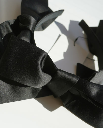 satin ribbon headband