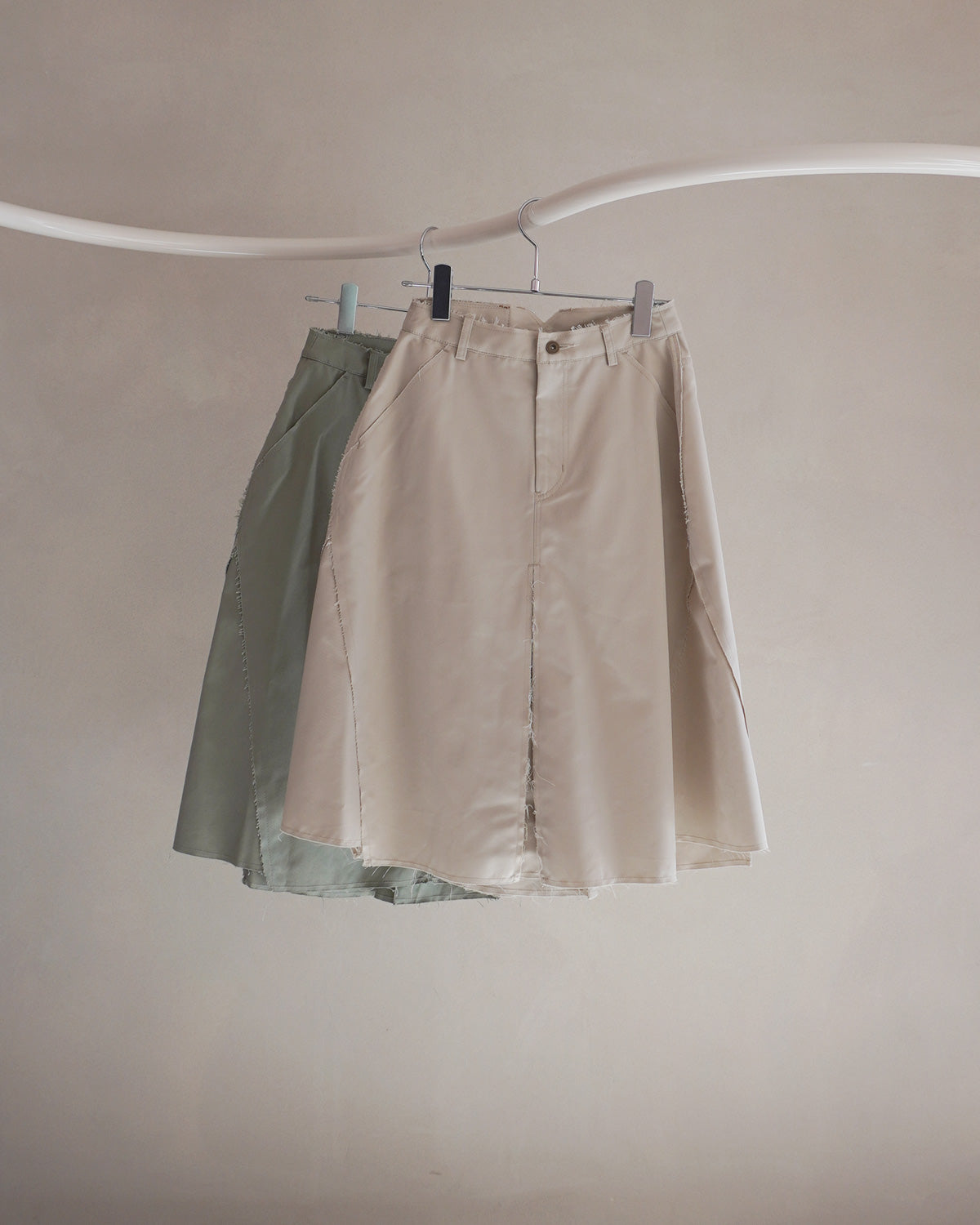 Nee flare skirt Green