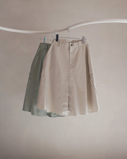 Nee flare skirt Green